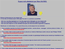 Tablet Screenshot of marcalaindaniel.fr